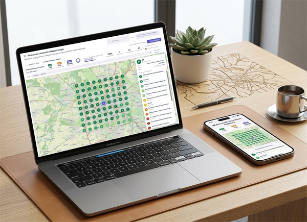 Twoje SEO i widoczność lokalna w Mapach Google pod kontrolą